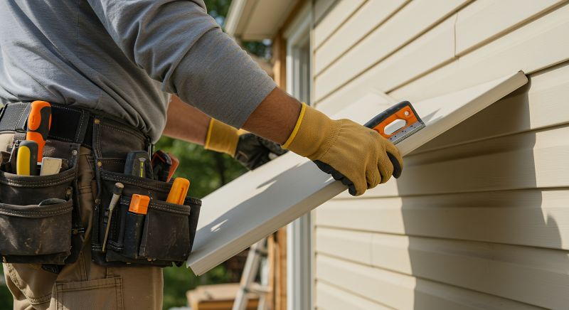 Siding Installation Work